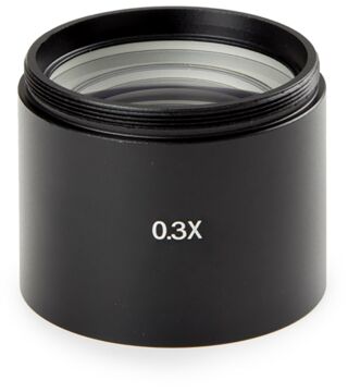 Auxiliary 0.3x lens for zoom models, working distance: 287 mm
