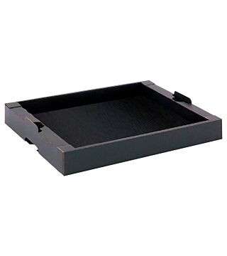 ESD Tray flat lying, stackable, 297x230x55 mm, 06-CTR