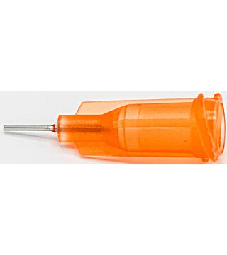 Dispensing needle 1/4", straight, orange