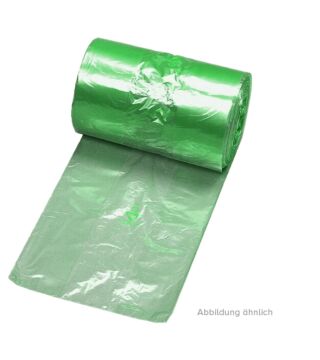 ESD-Müllbeutel, grün, 380/320 x 1100 mm, 110 l, 60µ