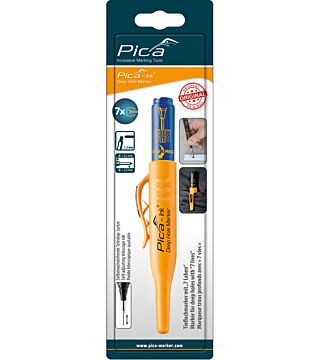 Pica INK deep hole marker, blue, blister pack