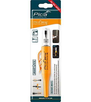 Pica BIG INK smart-use marker, white, blister pack