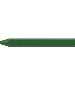 Marking crayon ECO, 11x110mm, green, box of 12