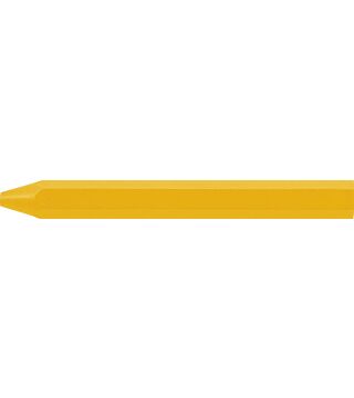 Marking crayon ECO, 11x110mm, yellow, box of 12