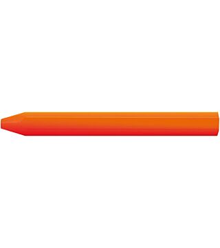 Luminescent crayon PRO, 12x120mm, luminous orange, box of 12