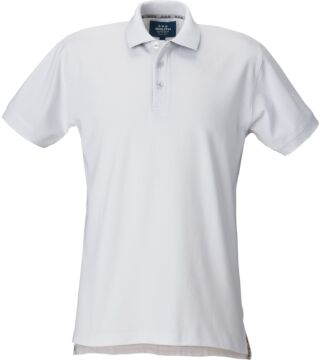 Morris solid Polo, Male, White