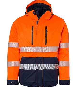 127 Jacket, Unisex, Fluoresant orange/navy