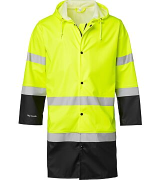 181 Rain Coat Hi-Vis, Unisex, Fluoresant yellow/black