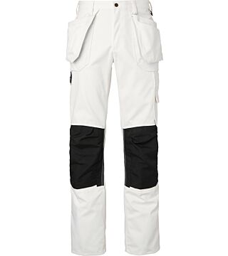 2515 Painter´s Trousers, Unisex, White/black