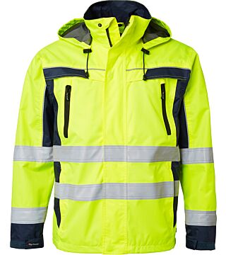 5217 Shell Jacket, Unisex, Fluoresant yellow/navy