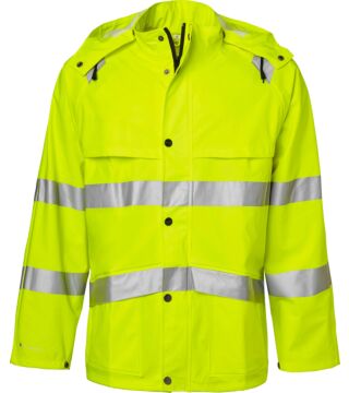9394 Rain Jacket Hi-Vis, Unisex, Fluoresant yellow