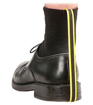 ESD-Einwegfersenband für flache Schuhe, selbstklebend, 60 cm, 100 Stück