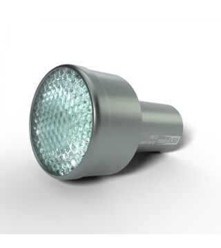 LED module, green (528 nm), diffuse (40°), 28mm