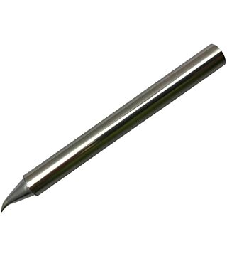 Soldering tip SxV series, conically angled, 0.5 x 13 mm