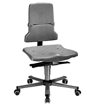 ESD chair Sintec 2 with castors, permanent contact and seat inclination