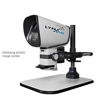 Lynx Stereomikroskop EVO mit Säulenständer und LED Ringlicht