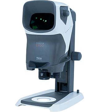 MANTIS ERGO stereo microscope with Stabila table stand