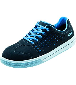 ESD low shoe A 420, S1, Sportline, unisex, black/royal blue