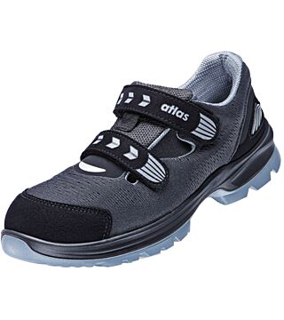 ESD sandal ERGO-MED 1600, S1, mesh, unisex, anthracite/black
