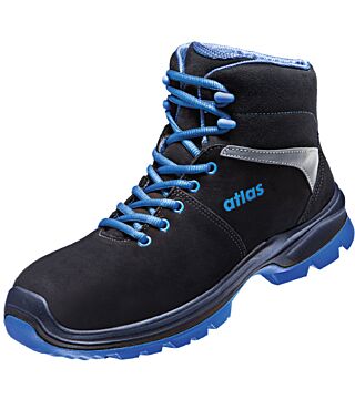 ESD safety shoe ERGO-MED 805 XP, W10, S3, black/royal blue, size 43