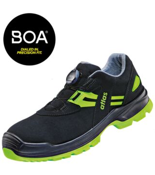 ESD low shoe FLASH 5255 XP BOA, S3, Sportline, unisex, black/neon-yellow