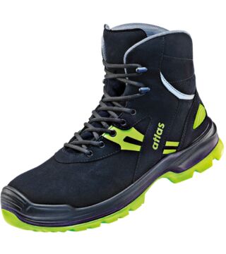 ESD safety shoe FLASH 8265 XP, S3, Sportline, unisex, black/neon-yellow