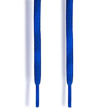 laces for low shoe, 105 cm, royal blue