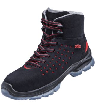 ESD safety shoe SL 32 red 2.0, S1, Sportline, unisex, black/red