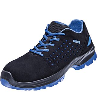 ESD low shoe SL 40 blue 2.0, S1, Sportline, unisex, black/royal blue