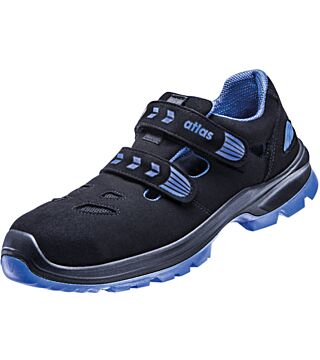 Sandały ESD SL 46 blue 2.0, S1, Sportline, unisex, czarny/błękit królewski