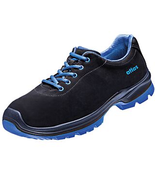 ESD low shoe SL 60 blue 2.0, S2, nubuck leather, unisex, black/royal blue