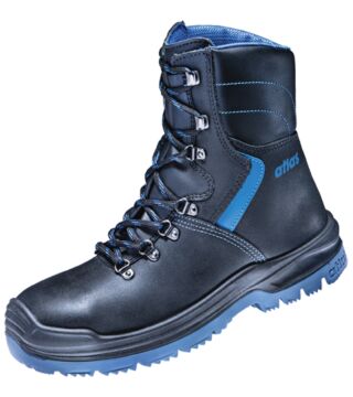 Boot XR 845 XP, S3, smooth leather, unisex, black/royal blue