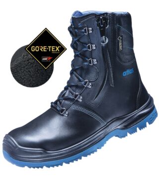 Boots XR GTX 945 Thermo, S3, smooth leather, unisex, black/royal blue