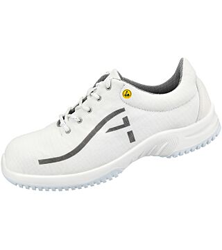 Low shoe white ESD, 31629 ESD safety shoes uni6 ladies / men, S3