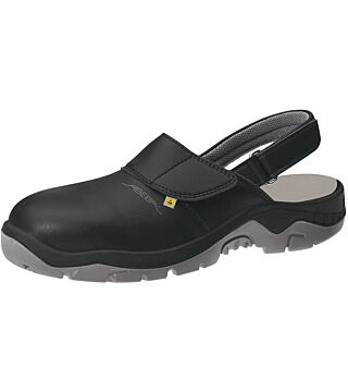 ESD safety shoes anatomical, clog black