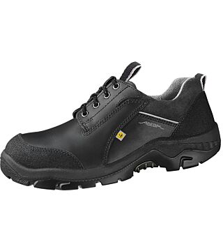 ESD safety shoes anatomical, low shoe black