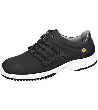 Low shoe black ESD, 36761 ESD occupational shoes uni6 ladies / men, O2