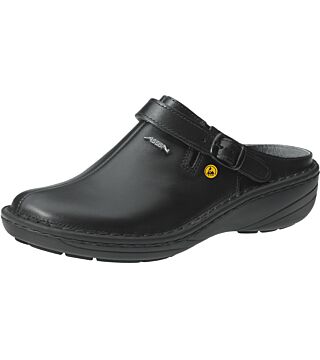 Sabot noir ESD, 36813 chaussures professionnelles ESD Reflexor® Comfort, femmes, OB