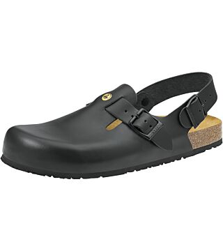 Clog black ESD, 4055 ESD professional shoes Nature ladies / men, OB