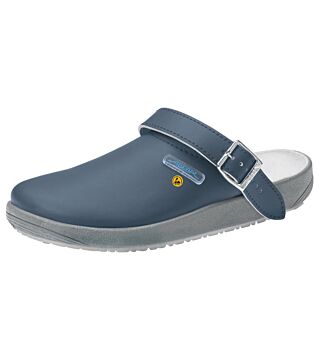 ESD Clogs navy, professional shoe rubber