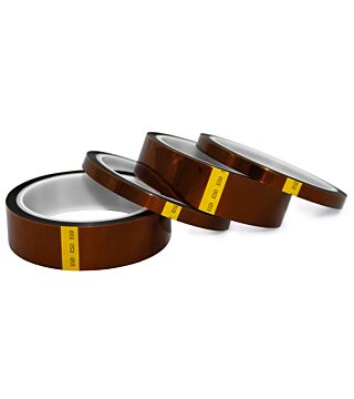 ESD Kapton/polyimide tape, amber, 33 m, various versions