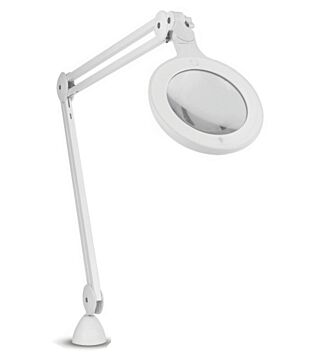 LED magnifying lamp OMEGA 5, white