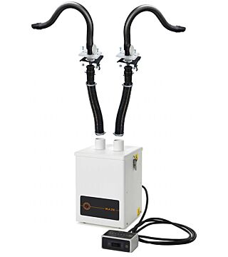 Solder fume extractor, 2 point extraction, Speed Control