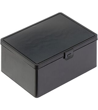 ESD hinge box FTB MC, black, 180x140x80mm