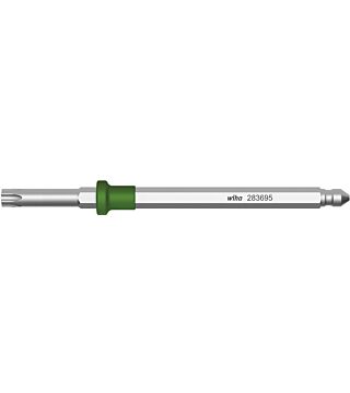 Interchangeable blade TORX® for torque screwdriver with key handle
