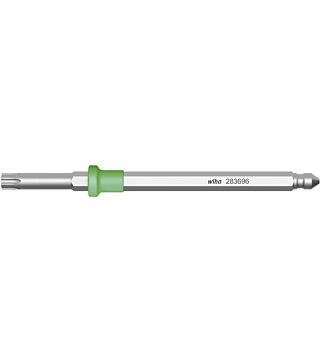 Interchangeable blade TORX PLUS® for torque screwdriver with key handle