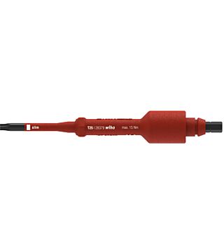 Interchangeable blade electric TORX® for torque screwdriver with cross handle electric T25 (38933).