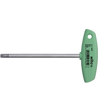 Allen key with TORX PLUS® T-handle, matt chrome-plated