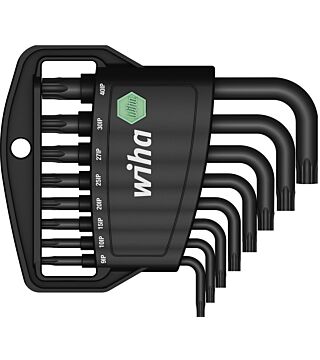 Stiftschlüssel Set im Classic Halter TORX PLUS® 9-tlg schwarzoxidiert (36459)