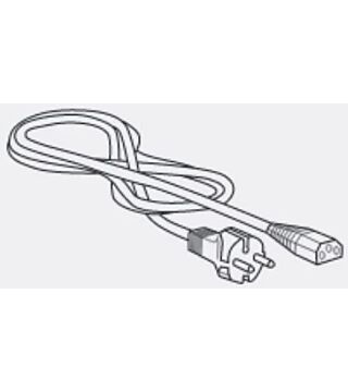 Mains cable CH for KL1500 HAL / KL1600 LED / KL 2500LED / KL 2500 LCD, 5A, L = 1.8 m